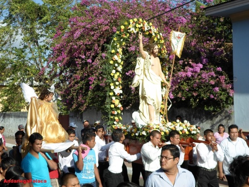 Masatepe-Nicaragua, Procesión de Resucitado